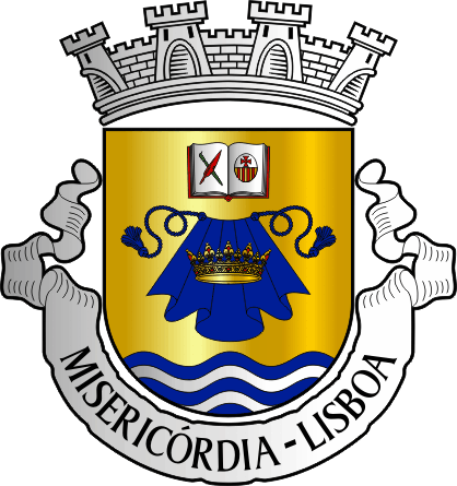 Brasão da Freguesia da Misericórdia - Misericórdia civil parish, coat-of-arms Brasão da Freguesia da Misericórdia - Misericórdia civil parish, coat-of-arms