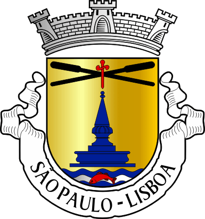 Brasão da antiga freguesia de São Paulo - São Paulo former civil parish, coat-of-arms