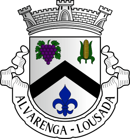Brasão da antiga freguesia de Alvarenga - Alvarenga former civil parish, coat-of-arms