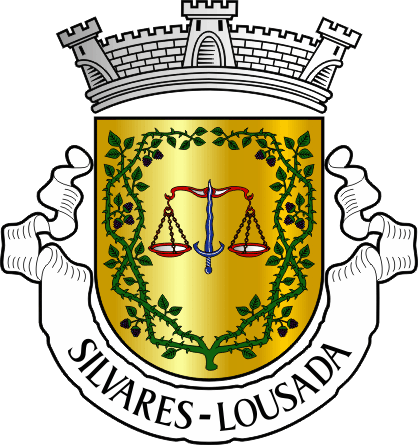 Brasão da antiga freguesia de Silvares - Silvares former civil parish, coat-of-arms