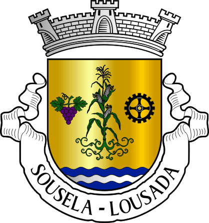 Brasão da freguesia de Sousela - Sousela civil parish, coat-of-arms