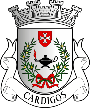 Brasão da freguesia de Cardigos - Cardigos civil parish, coat-of-arms Brasão da freguesia de Cardigos - Cardigos civil parish, coat-of-arms
