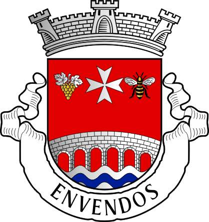 Brasão da freguesia de Envendos - Envendos civil parish, coat-of-arms Brasão da freguesia de Envendos - Envendos civil parish, coat-of-arms