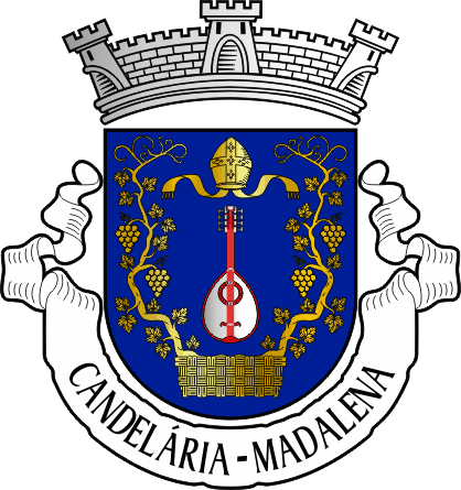 Brasão da freguesia de Candelária - Candelária civil parish, coat-of-arms Brasão da freguesia de Candelária - Candelária civil parish, coat-of-arms