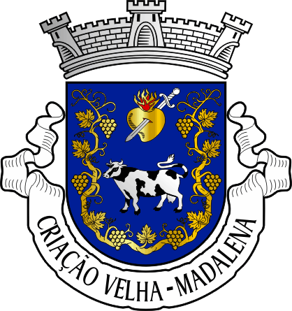 Brasão da freguesia de Criação Velha - Criação Velha civil parish, coat-of-arms