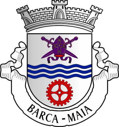Brasão da antiga freguesia de Barca - Barca former civil parish, coat-of-arms