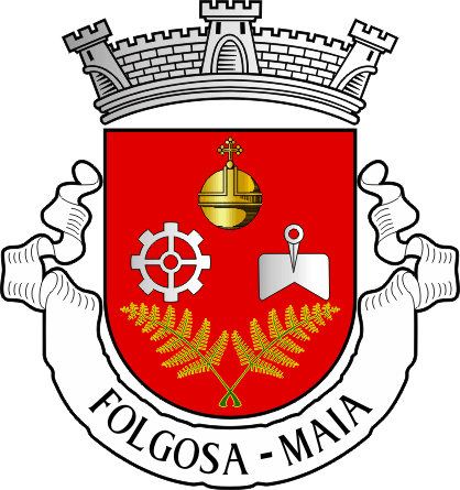 Brasão da freguesia de Folgosa - Folgosa civil parish, coat-of-arms Brasão da freguesia de Folgosa - Folgosa civil parish, coat-of-arms