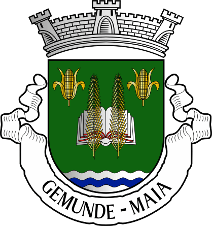 Brasão da antiga freguesia de Gemunde - Gemunde former civil parish, coat-of-arms