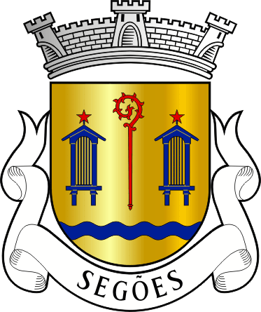 Brasão da antiga freguesia de Segões - Segões former civil parish, coat-of-arms