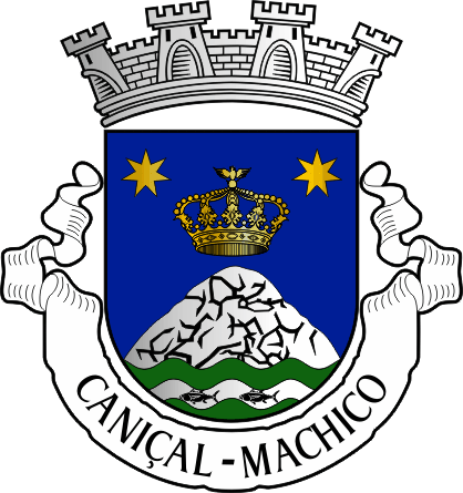 Brasão da freguesia de Caniçal - Caniçal civil parish, coat-of-arms Brasão da freguesia de Caniçal - Caniçal civil parish, coat-of-arms
