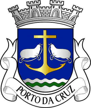Brasão da freguesia de Porto da Cruz - Porto da Cruz civil parish, coat-of-arms Brasão da freguesia de Porto da Cruz - Porto da Cruz civil parish, coat-of-arms