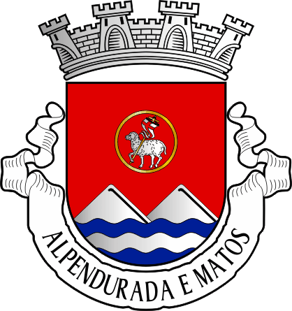 Brasão da antiga freguesia de Alpendorada e Matos - Alpendorada and Matos former civil parish, coat-of-arms