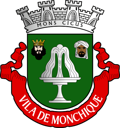 Brasão do Município de Monchique - Monchique municipal coat-of-arms Brasão do Município de Monchique - Monchique municipal coat-of-arms