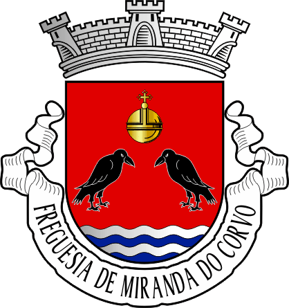 Brasão da freguesia de Miranda do Corvo - Miranda do Corvo civil parish, coat-of-arms