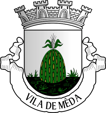 Brasão do Município de Mêda - Mêda municipal coat-of-arms Brasão do Município de Mêda - Mêda municipal coat-of-arms