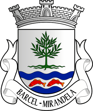 Brasão da antiga freguesia de Barcel - Barcel former civil parish, coat-of-arms Brasão da antiga freguesia de Barcel - Barcel former civil parish, coat-of-arms