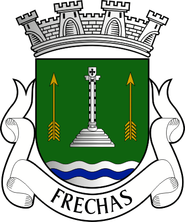 Brasão da freguesia de Frechas - Frechas civil parish, coat-of-arms Brasão da freguesia de Frechas - Frechas civil parish, coat-of-arms
