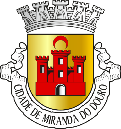 Brasão do Município de Miranda do Douro - Miranda do Douro municipal coat-of-arms Brasão do Município de PMiranda do Douro - Miranda do Douro municipal coat-of-arms