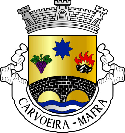 Brasão da freguesia de Carvoeira - Carvoeira civil parish, coat-of-arms Brasão da freguesia de Carvoeira - Carvoeira civil parish, coat-of-arms