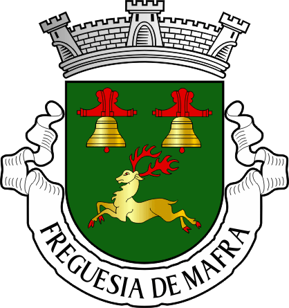 Brasão da freguesia de Mafra - Mafra civil parish, coat-of-arms Brasão da freguesia de Mafra - Mafra civil parish, coat-of-arms