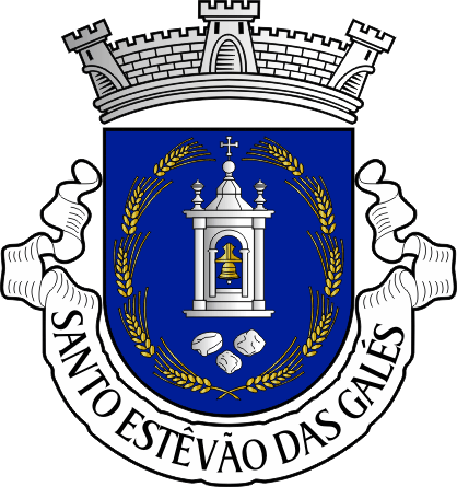 Brasão da antiga freguesia de Santo Estêvão das Galés - Santo Estêvão das Galés former civil parish, coat-of-arms Brasão da antiga freguesia de Santo Estêvão das Galés - Santo Estêvão das Galés former civil parish, coat-of-arms
