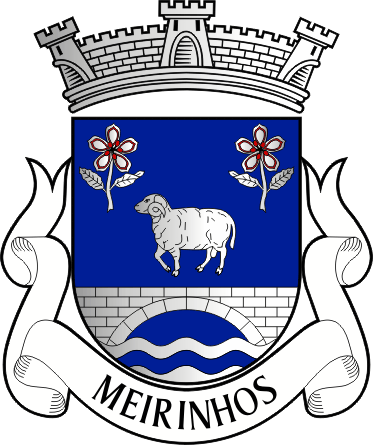 Brasão da freguesia de Meirinhos - Meirinhos civil parish, coat-of-arms Brasão da freguesia de Meirinhos - Meirinhos civil parish, coat-of-arms