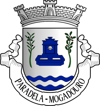 Brasão da freguesia de Paradela - Paradela civil parish, coat-of-arms Brasão da freguesia de Paradela - Paradela civil parish, coat-of-arms