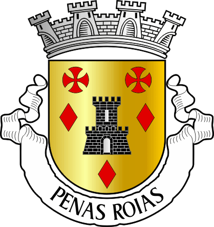 Brasão da freguesia de Penas Roias - Penas Roias civil parish, coat-of-arms Brasão da freguesia de Penas Roias - Penas Roias civil parish, coat-of-arms