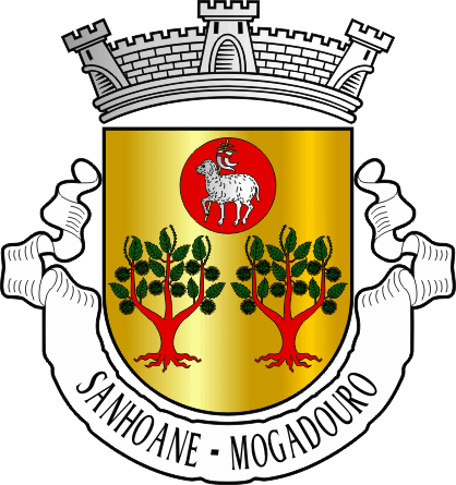 Brasão da antiga freguesia de Sanhoane - Sanhoane former civil parish, coat-of-arms