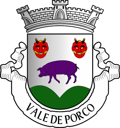 Brasão da antiga freguesia de Vale de Porco - Vale de Porco former civil parish, coat-of-arms