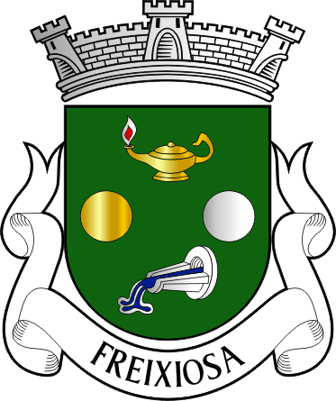 Brasão da freguesia de Freixiosa - Freixiosa civil parish, coat-of-arms Brasão da freguesia de Freixiosa - Freixiosa civil parish, coat-of-arms