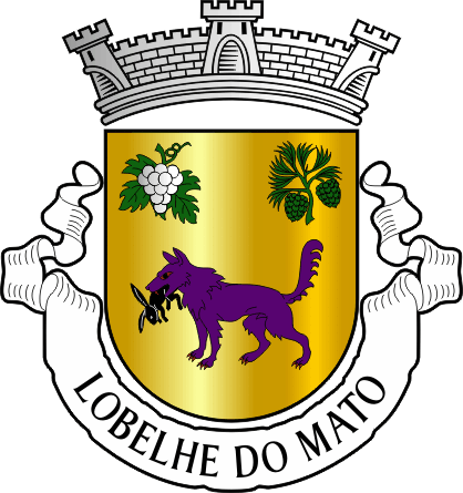 Brasão da antiga freguesia de Lobelhe do Mato - Lobelhe do Mato former civil parish, coat-of-arms