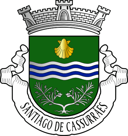 Brasão da antiga freguesia de Santiago de Cassurrães - Santiago de Cassurrães former civil parish, coat-of-arms