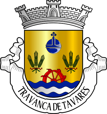 Brasão da antiga freguesia de Travanca de Tavares - Travanca de Tavares former civil parish, coat-of-arms