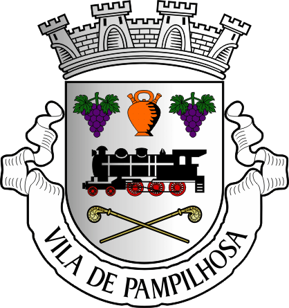 Brasão da freguesia de Pampilhosa - Pampilhosa civil parish, coat-of-arms Brasão da freguesia de Pampilhosa - Pampilhosa civil parish, coat-of-arms