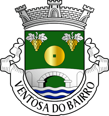 Brasão da antiga freguesia de Ventosa do Bairro - Ventosa do Bairro former civil parish, coat-of-arms Brasão da antiga freguesia de Ventosa do Bairro - Ventosa do Bairro former civil parish, coat-of-arms