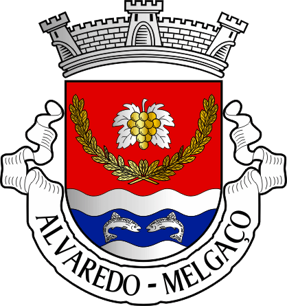Brasão da freguesia de Alvaredo - Alvaredo civil parish, coat-of-arms Brasão da freguesia de Alvaredo - Alvaredo civil parish, coat-of-arms