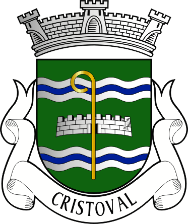 Brasão da Freguesia de Cristóval - Cristóval civil parish, coat-of-arms Brasão da Freguesia de Cristóval - Cristóval civil parish, coat-of-arms