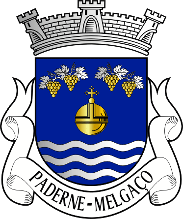 Brasão da freguesia de Paderne - Paderne civil parish, coat-of-arms Brasão da freguesia de Paderne - Paderne civil parish, coat-of-arms