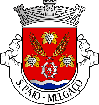 Brasão da freguesia de São Paio - São Paio civil parish, coat-of-arms Brasão da freguesia de São Paio - São Paio civil parish, coat-of-arms
