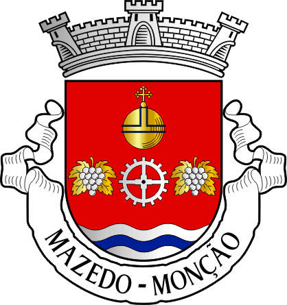 Brasão da antiga freguesia de Mazedo - Mazedo former civil parish, coat-of-arms Brasão da antiga freguesia de Mazedo - Mazedo former civil parish, coat-of-arms