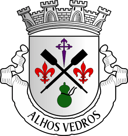 Brasão da freguesia de Alhos Vedros - Alhos Vedros civil parish, coat-of-arms Brasão da freguesia de Alhos Vedros - Alhos Vedros civil parish, coat-of-arms
