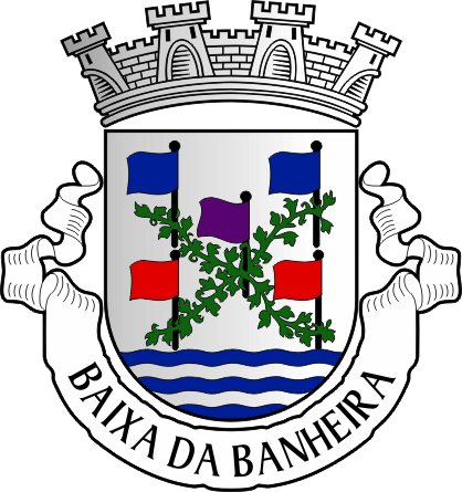 Brasão da antiga freguesia da Baixa da Banheira - Baixa da Banheira former civil parish, coat-of-arms Brasão da antiga freguesia da Baixa da Banheira - Baixa da Banheira former civil parish, coat-of-arms