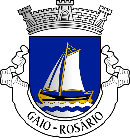 Brasão da antiga freguesia de Gaio-Rosário - Gaio-Rosário former civil parish, coat-of-arms Brasão da antiga freguesia de Gaio-Rosário - Gaio-Rosário former civil parish, coat-of-arms