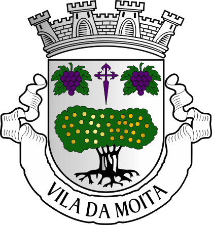 Brasão do Município da Moita - Moita municipal coat-of-arms Brasão do Município da Moita - Moita municipal coat-of-arms