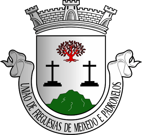 Brasão da União das freguesias de Meixedo e Padornelos - Meixedo and Padornelos civil parishes union coat-of-arms