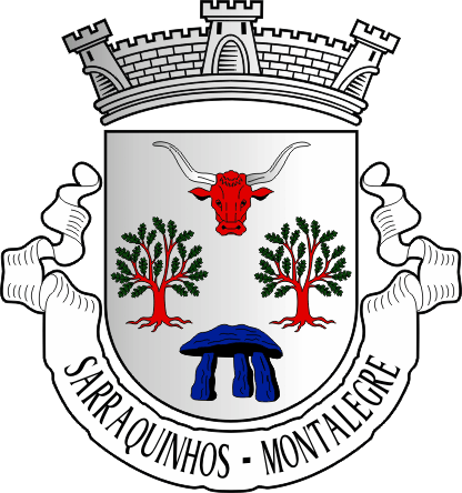 Brasão da freguesia de Sarraquinhos - Sarraquinhos civil parish, coat-of-arms Brasão da freguesia de Sarraquinhos - Sarraquinhos civil parish, coat-of-arms