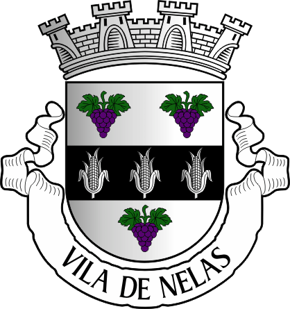 Brasão do Município de Nelas - Nelas municipal coat-of-arms