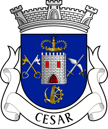Brasão da freguesia de Cesar - Cesar civil parish, coat-of-arms