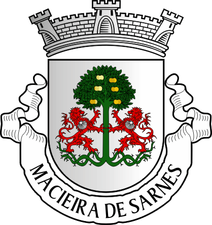 Brasão da freguesia de Macieira de Sarnes - Macieira de Sarnes civil parish, coat-of-arms Brasão da freguesia de Macieira de Sarnes - Macieira de Sarnes civil parish, coat-of-arms